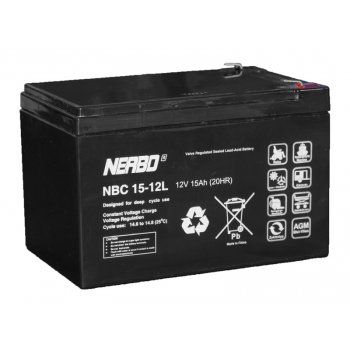 NERBO NBC 15-12L (12V 15Ah)